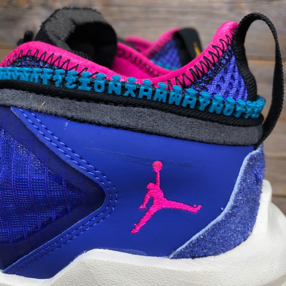 Nike Jordan WHY NOT Zer0.6 GS Bright Concord Size 5.5 Youth DO7191-460 - Picture 7 of 8